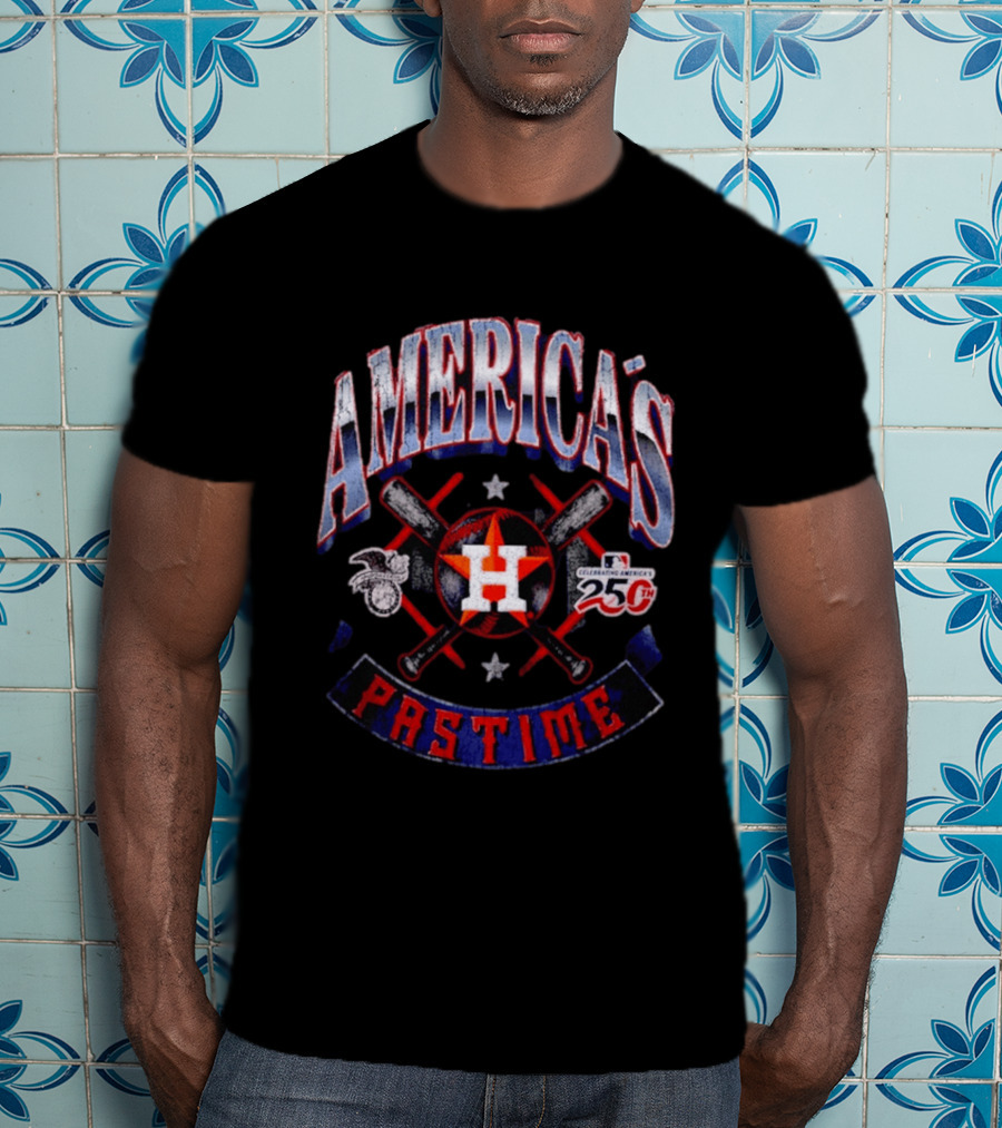America's Pastime Houston Astros Celebrating America's 250th T-Shirt
