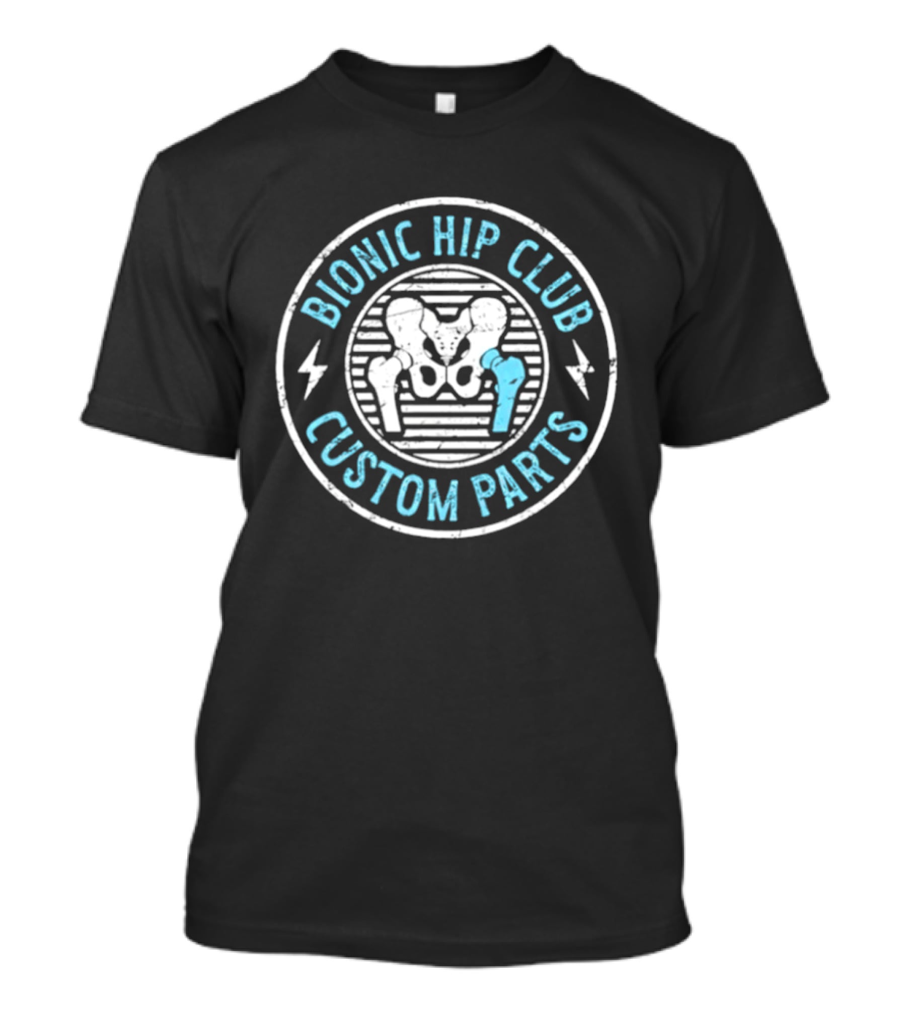 Bionic Hip Club Custom Parts Retro Circle T-Shirt