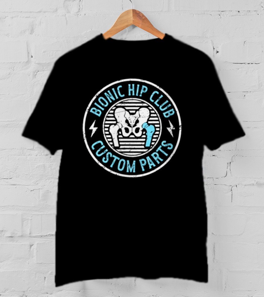Bionic Hip Club Custom Parts Retro Circle T-Shirt