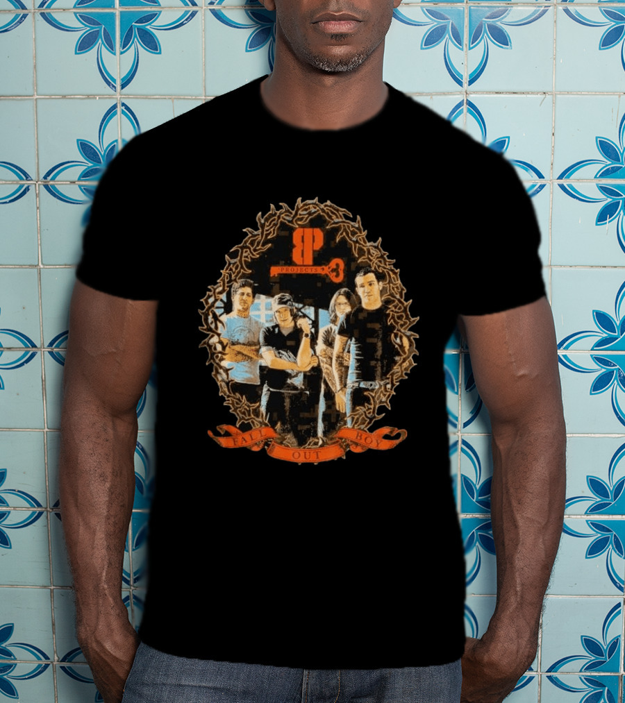 Brooklyn Projects X Fall Out Boy Band Photo T-Shirt