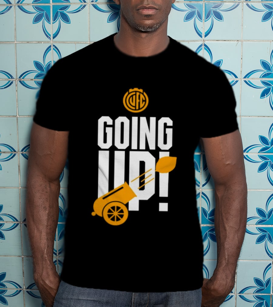 Cambridge United FC Going Up 2026 Cannonball Celebration T-Shirt