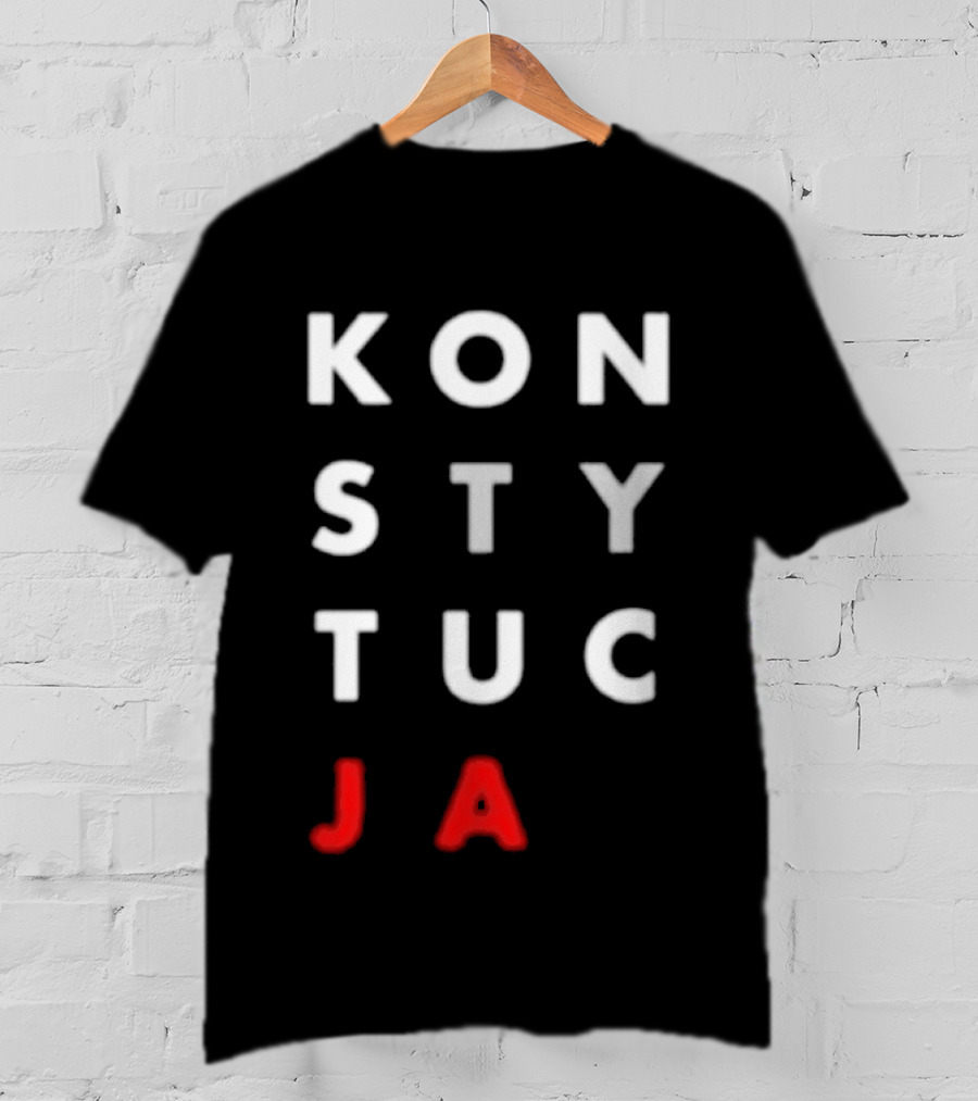 Konstytucja Polska Protest 2021 Koszulka T-Shirt