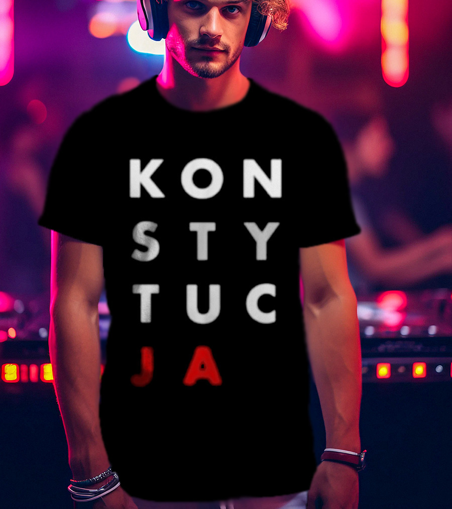 Konstytucja Polska Protest 2021 Koszulka T-Shirt