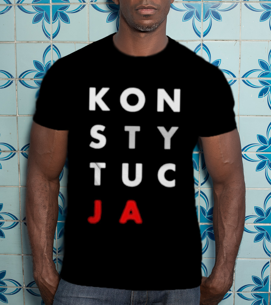 Konstytucja Polska Protest 2021 Koszulka T-Shirt
