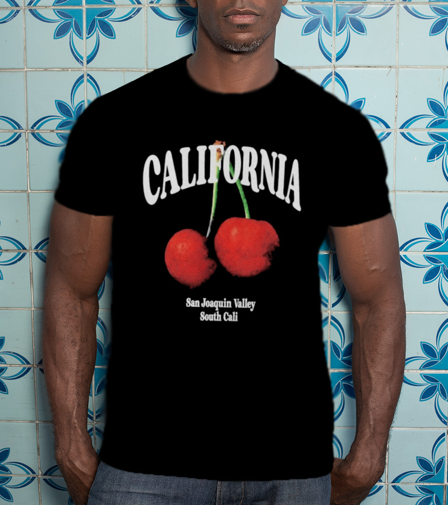 California Cherry San Joaquin Valley South Cali T-Shirt