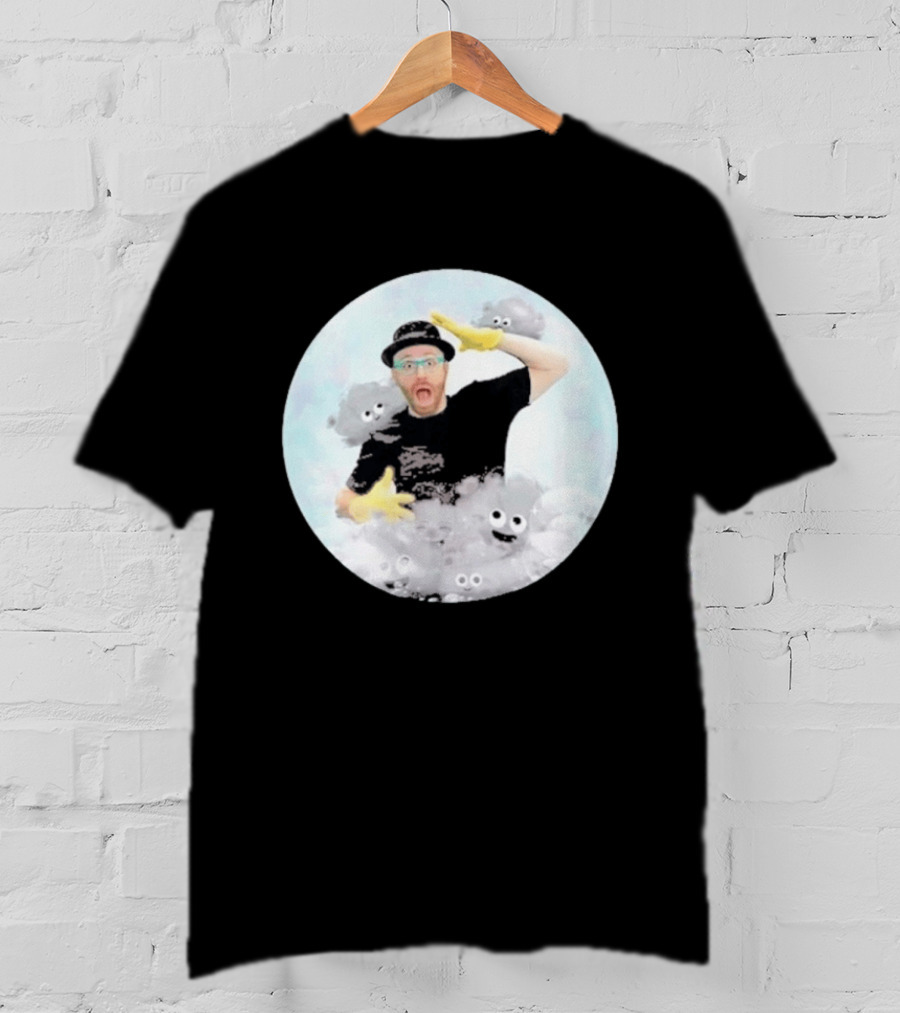 DJ Raphi The Cleaning Song Fun Suds Bubbles T-Shirt