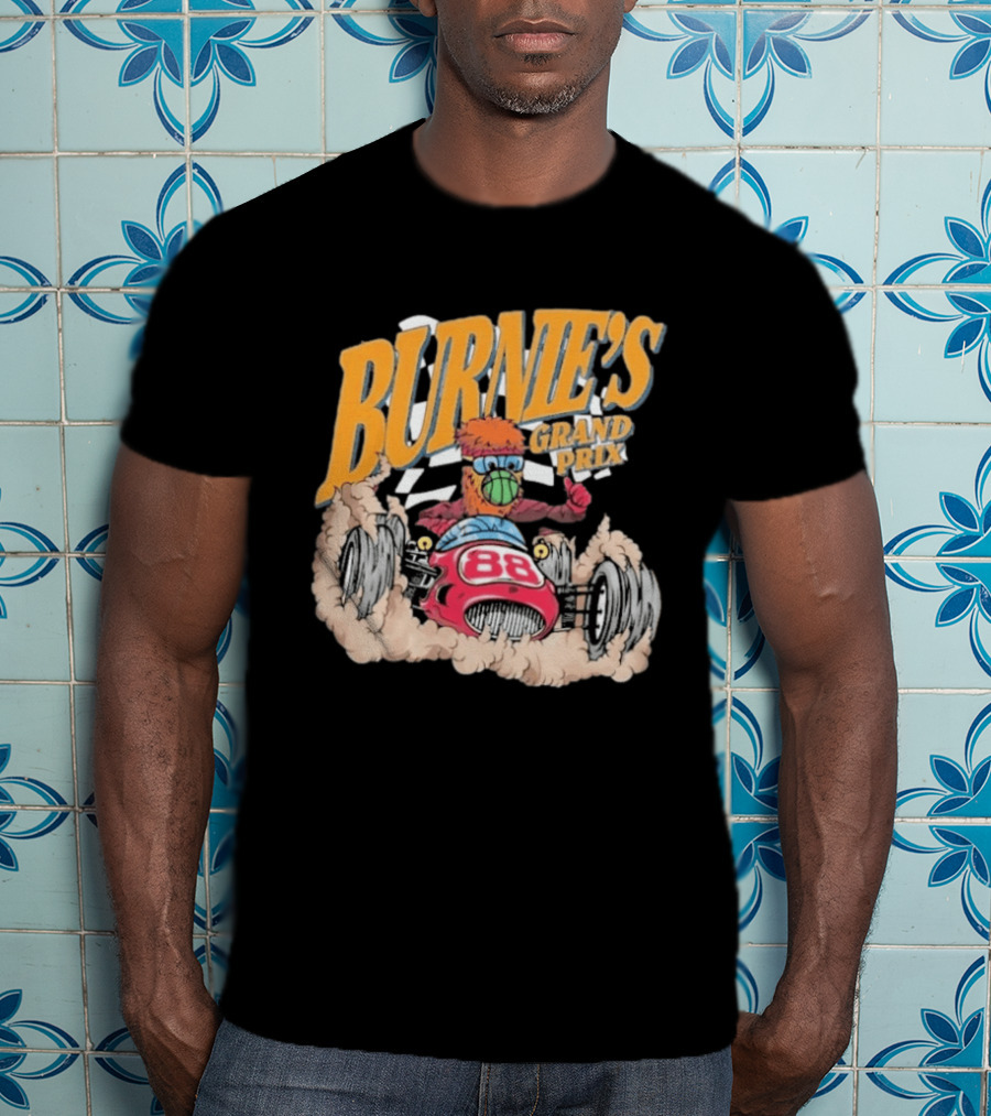 Burnie's Grand Prix Racing Miami Heat Court Culture 88 T-Shirt