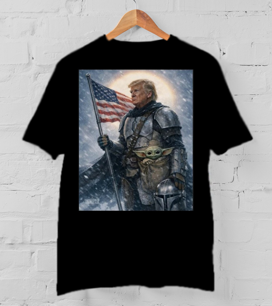 Happy Star Wars Day 2026 Donald Trump Grogu May The 4th Be With You The Mandalorian Star Wars Grogu T-Shirt