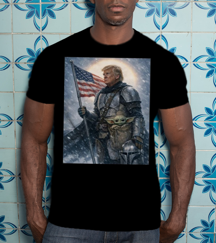 Happy Star Wars Day 2026 Donald Trump Grogu May The 4th Be With You The Mandalorian Star Wars Grogu T-Shirt