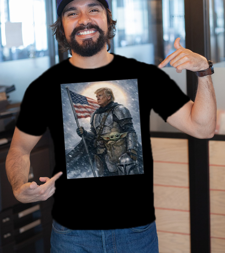 Happy Star Wars Day 2026 Donald Trump Grogu May The 4th Be With You The Mandalorian Star Wars Grogu T-Shirt