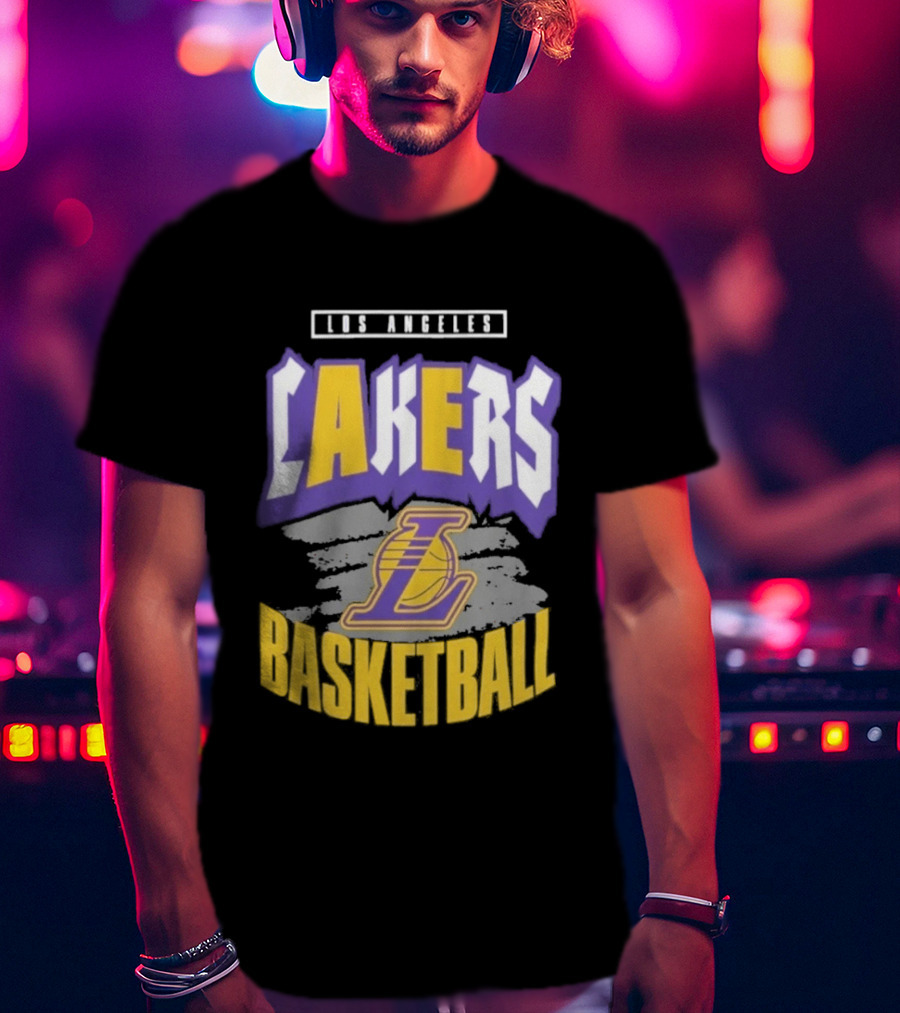 NBA Lakers Basketball Los Angeles Game Night Classic Collection T-Shirt