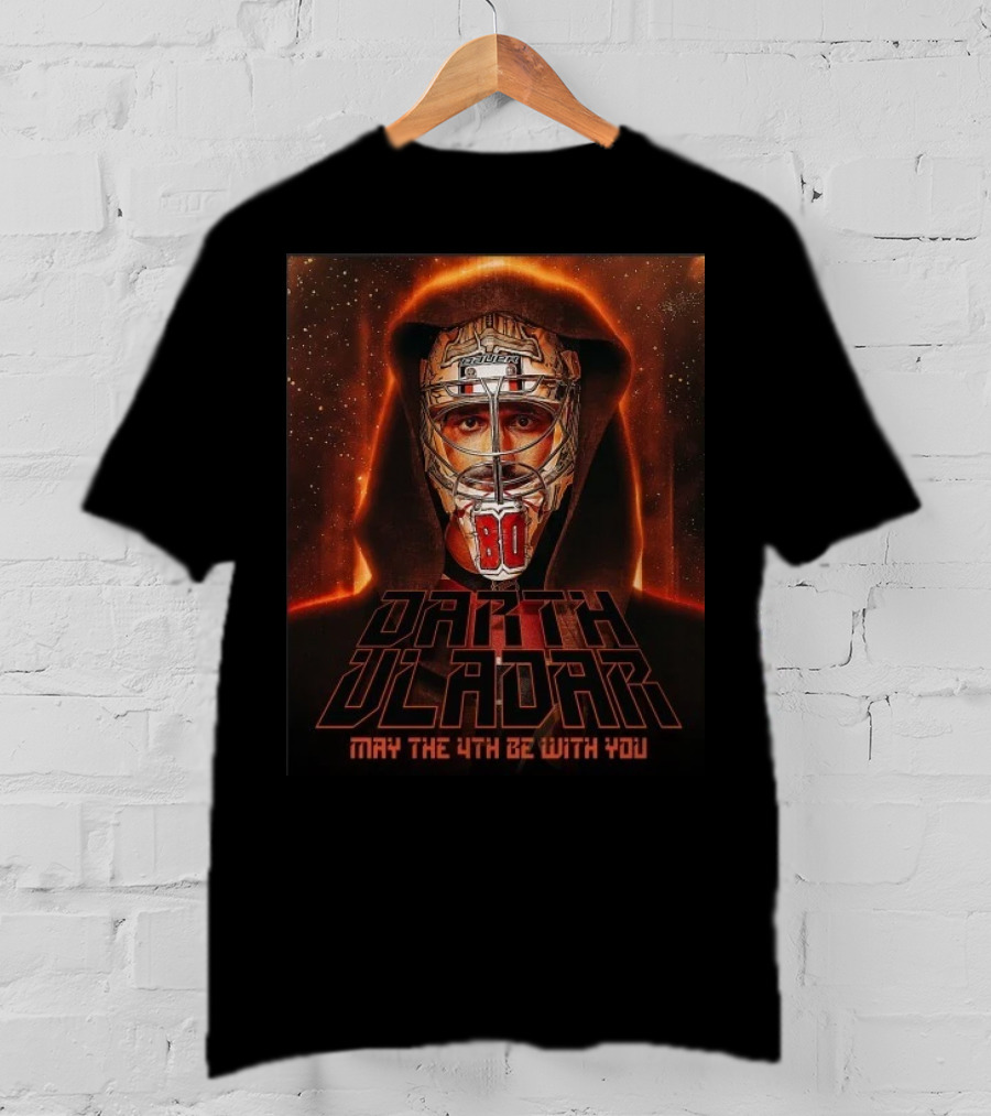 Darth Vladar May The 4th Be With You Star Wars Hockey Mashup T-Shirt