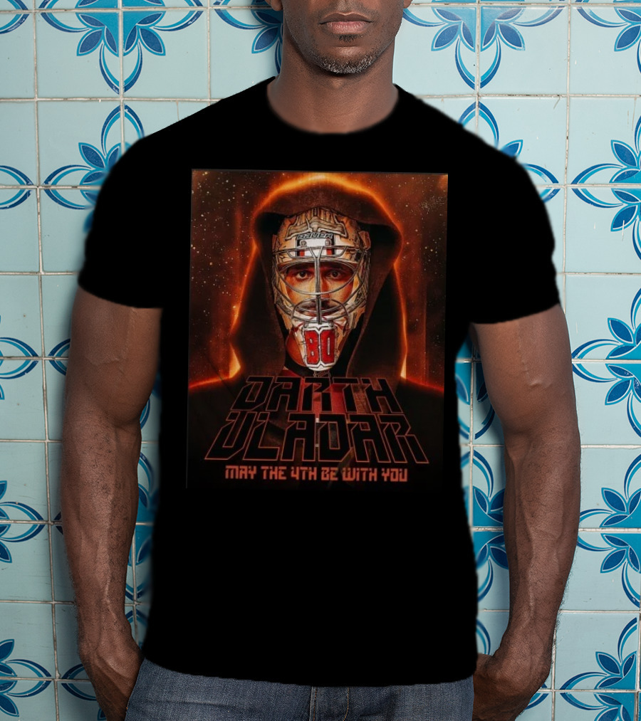 Darth Vladar May The 4th Be With You Star Wars Hockey Mashup T-Shirt