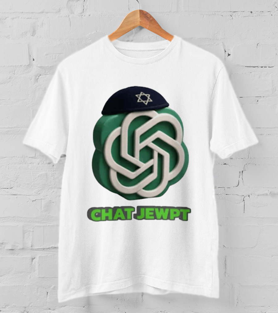 Chat JewPT Symbol With Star On Cap T-Shirt