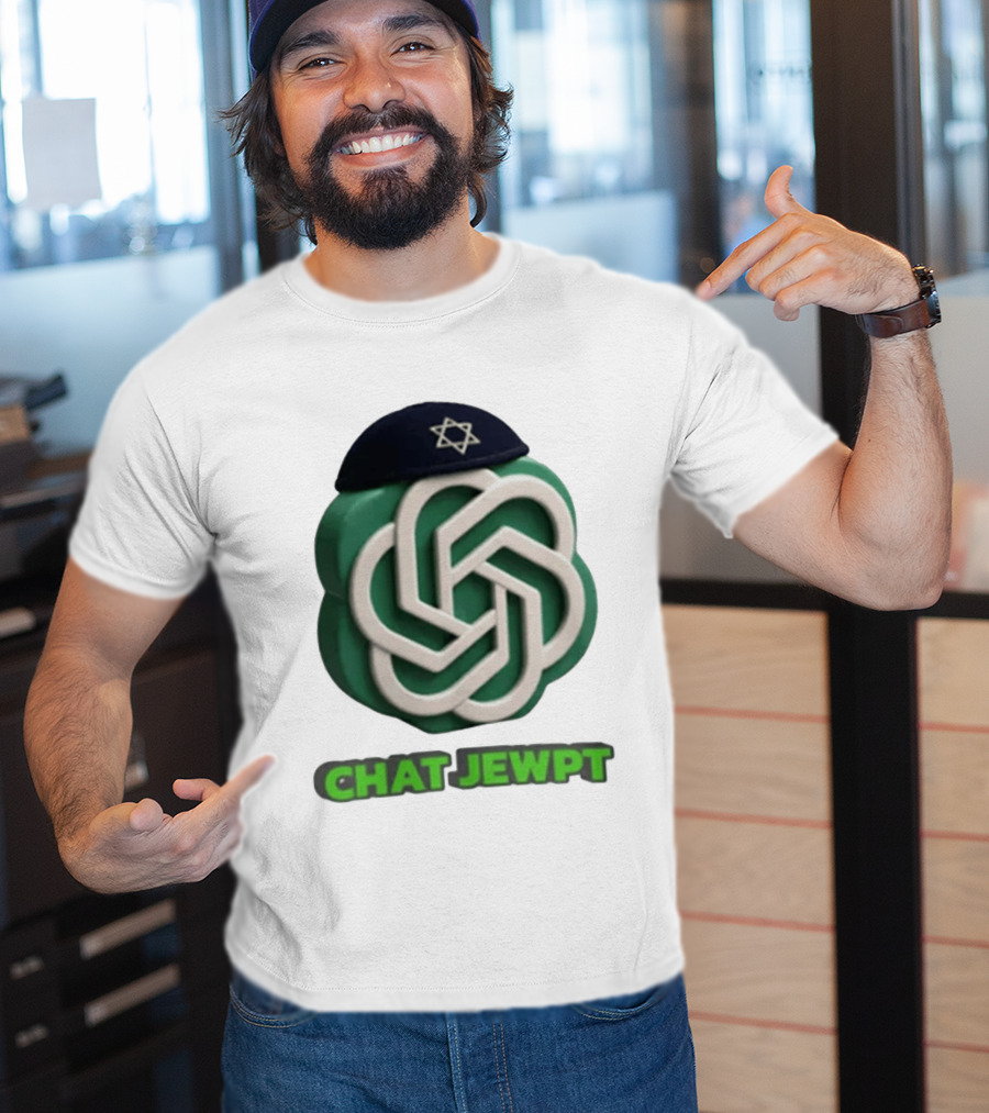 Chat JewPT Symbol With Star On Cap T-Shirt