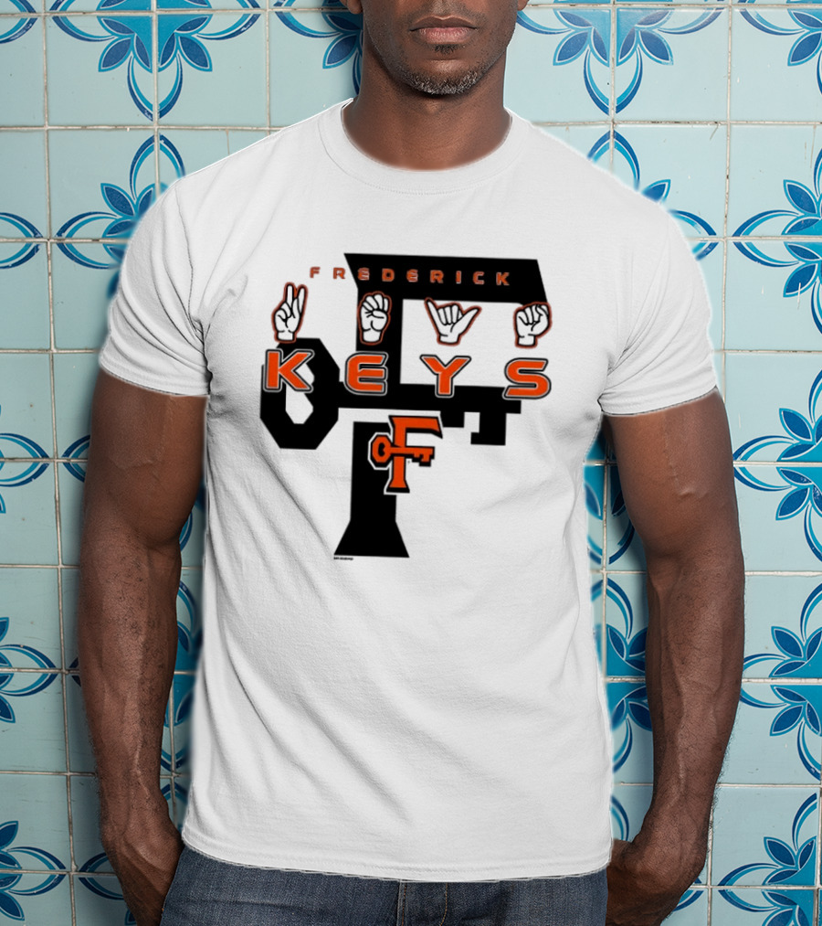 Frederick Keys Deaf Awareness 2026 Frederick Keys Logo Sign Language T-Shirt