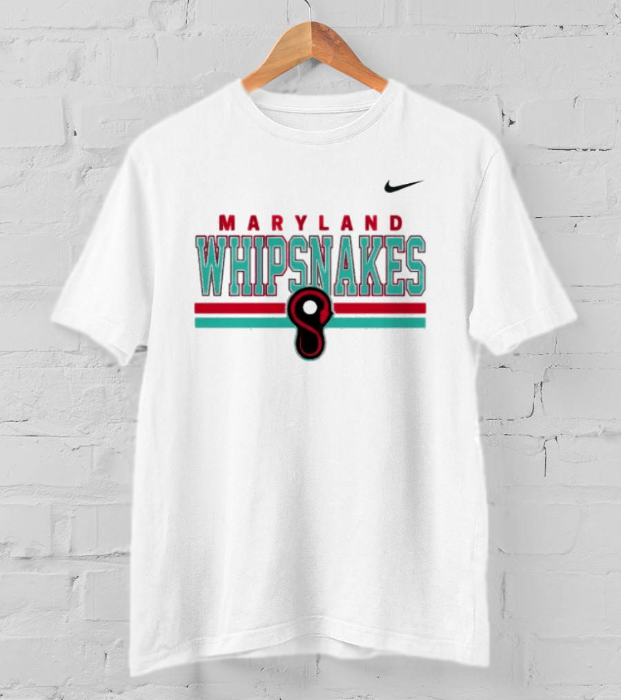 Maryland Whipsnakes Nike Dri FIT Stripe Team T-Shirt