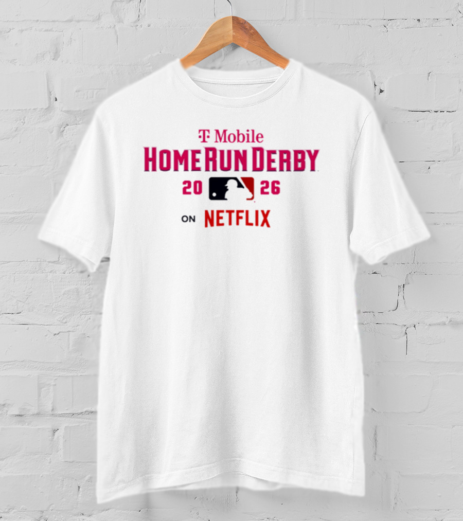 T Mobile Home Run Derby 2026 On Netflix MLB T-Shirt