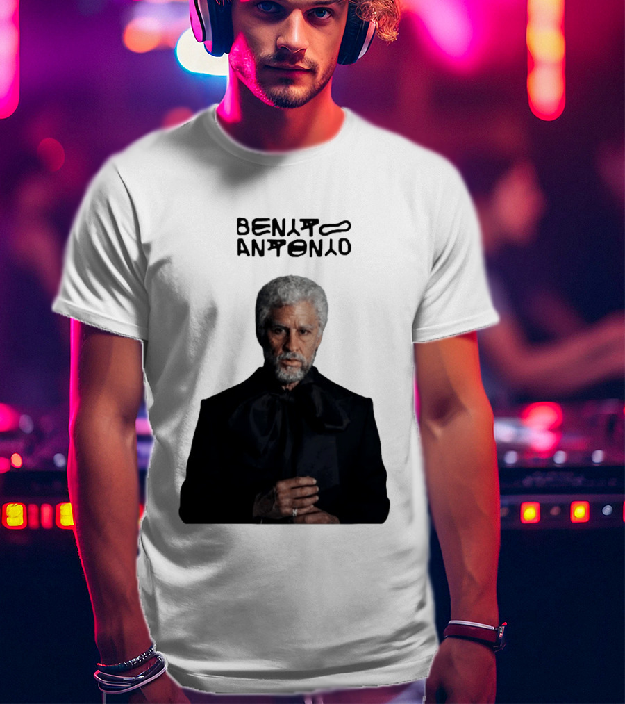 Benito Antonio Character In Black Outfit T-Shirt