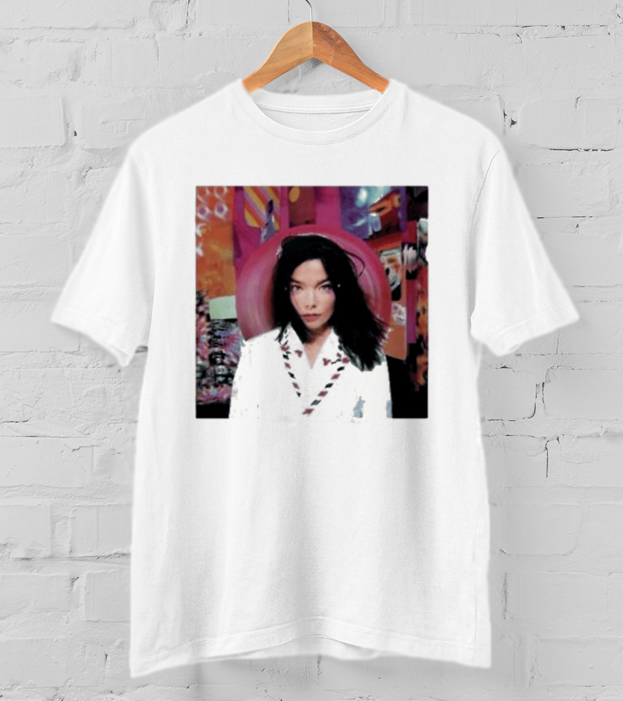 Bjork Post Album Cover Photographic Print T-Shirt