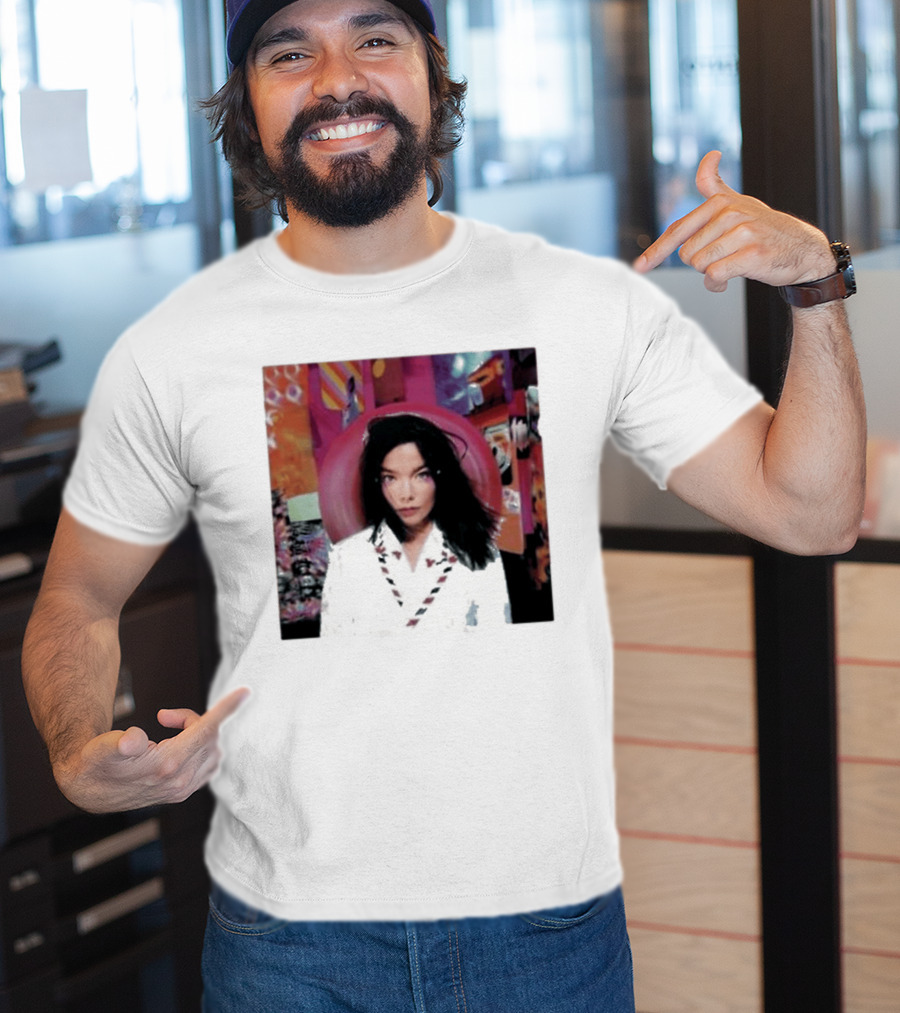 Bjork Post Album Cover Photographic Print T-Shirt