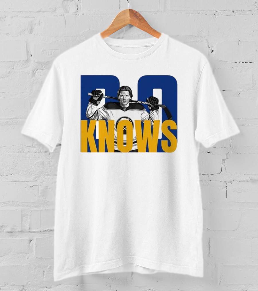 Bowen Byram Bo Knows Buffalo Sabres Hockey Jumper T-Shirt