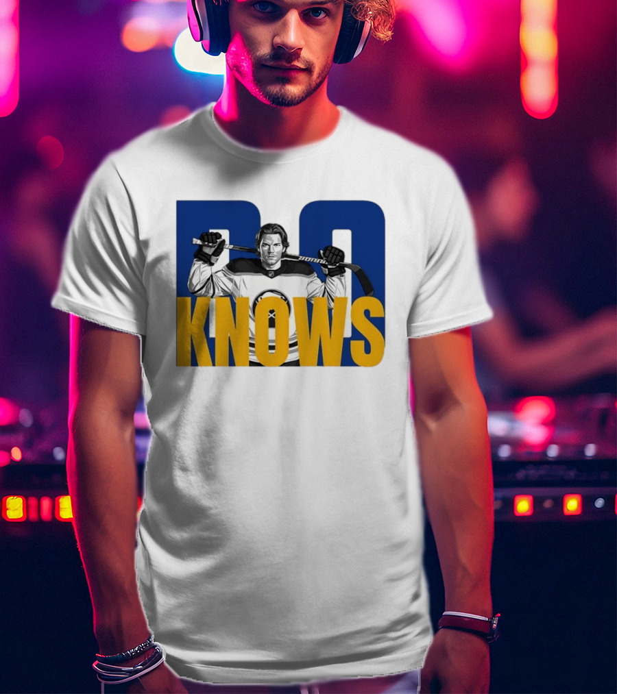Bowen Byram Bo Knows Buffalo Sabres Hockey Jumper T-Shirt