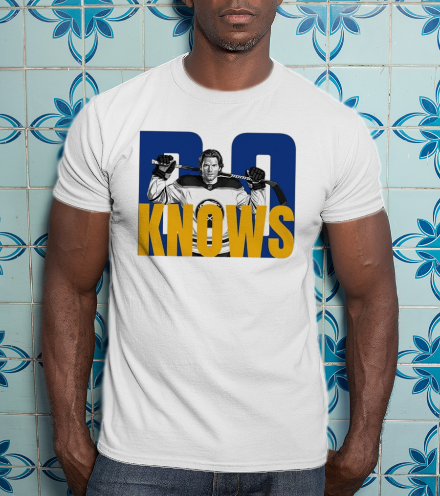 Bowen Byram Bo Knows Buffalo Sabres Hockey Jumper T-Shirt
