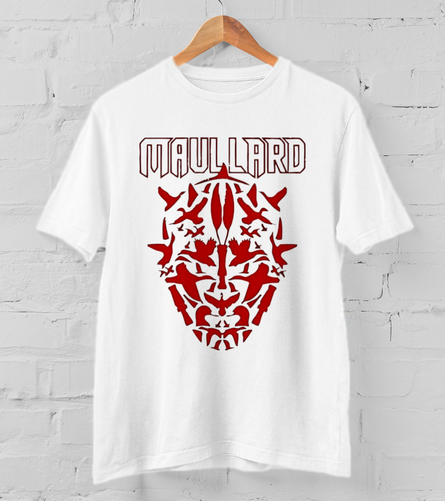 Maul Lard Darth Maul Star Wars Red Mask T-Shirt