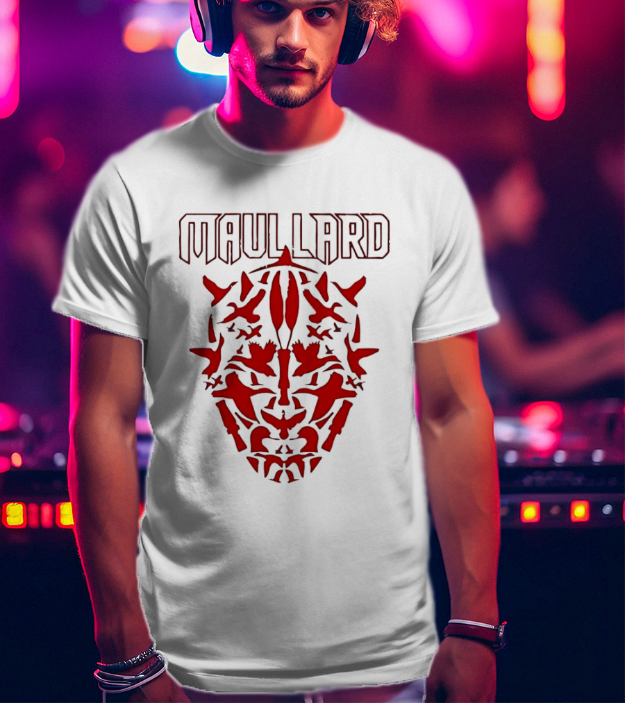 Maul Lard Darth Maul Star Wars Red Mask T-Shirt