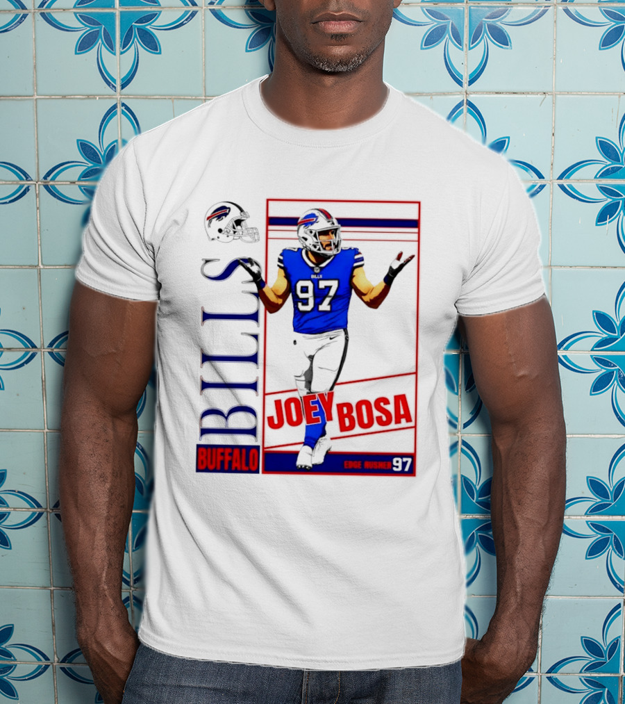 Joey Bosa Buffalo Bills Edge Rusher 97 NFL Football T-Shirt