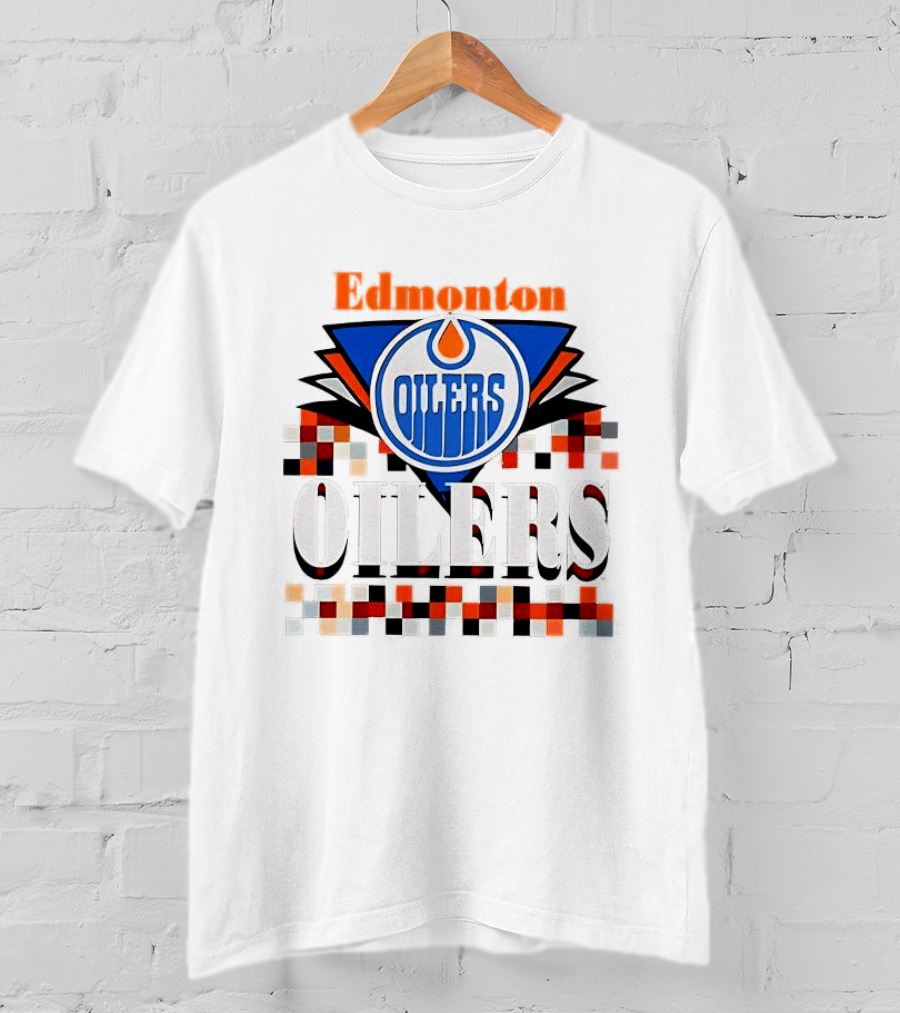 Edmonton Oilers NHL 1993 Edmonton Team Spirit T-Shirt