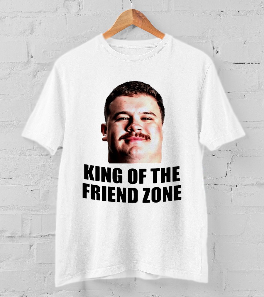 Matt Faessler King Of The Friend Zone Funny Meme T-Shirt