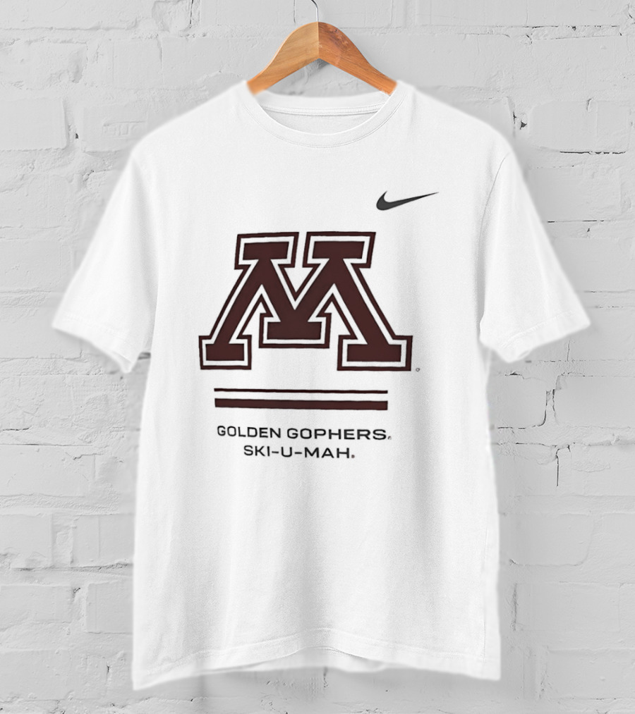 Minnesota Golden Gophers Ski U Mah Nike T-Shirt