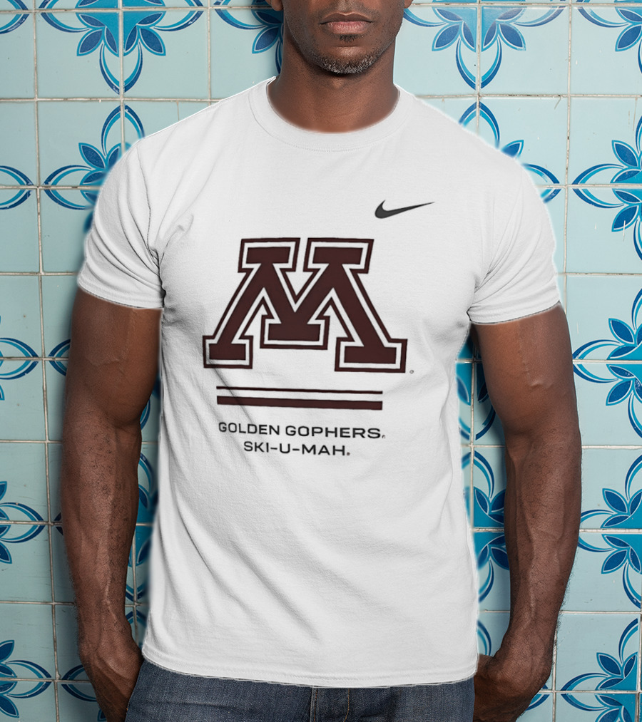 Minnesota Golden Gophers Ski U Mah Nike T-Shirt