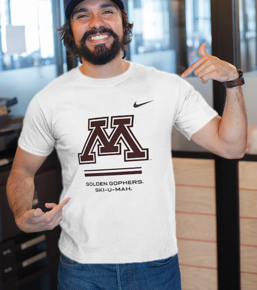 Minnesota Golden Gophers Ski U Mah Nike T-Shirt