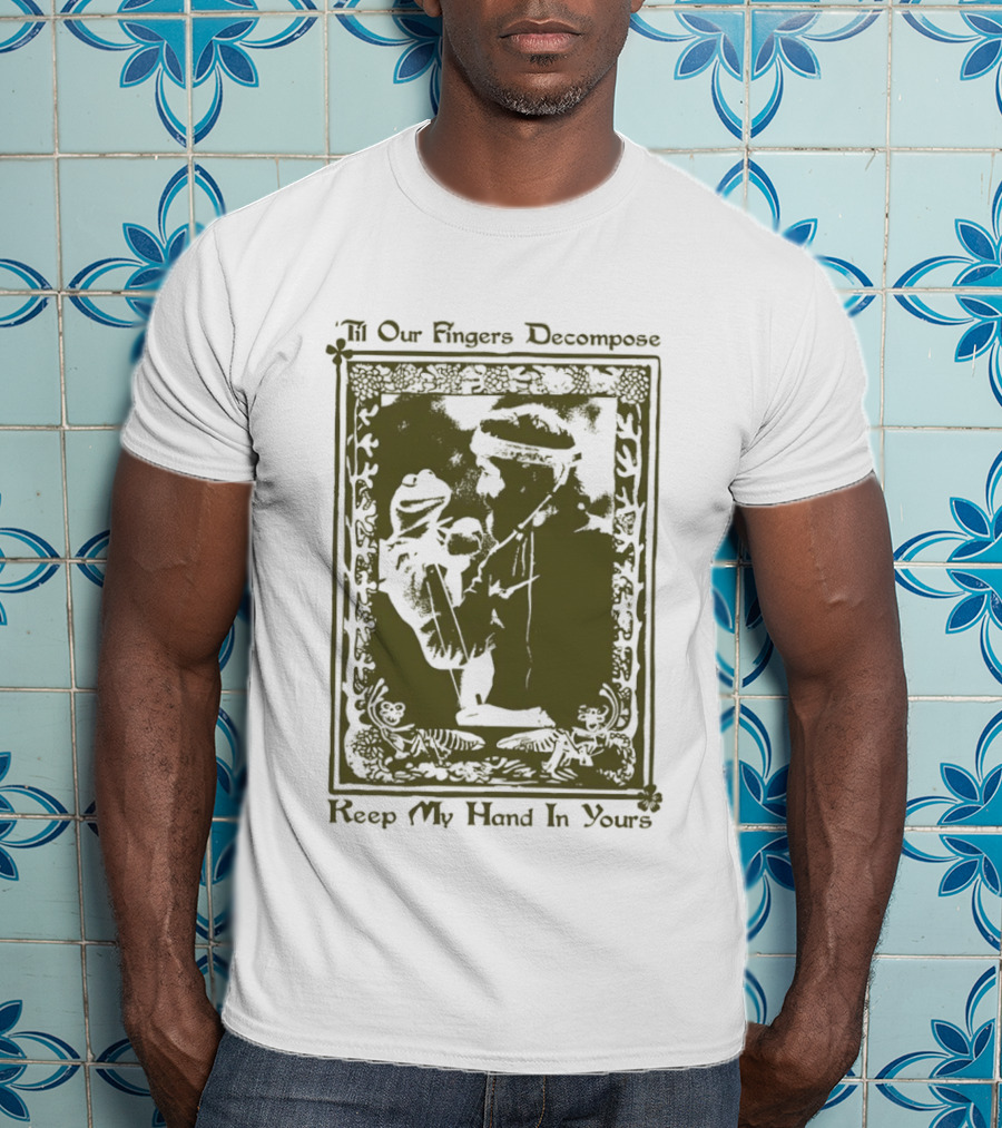 Noah Kahan Kermit The Frog 'Til Our Fingers Decompose Keep My Hand In Yours T-Shirt