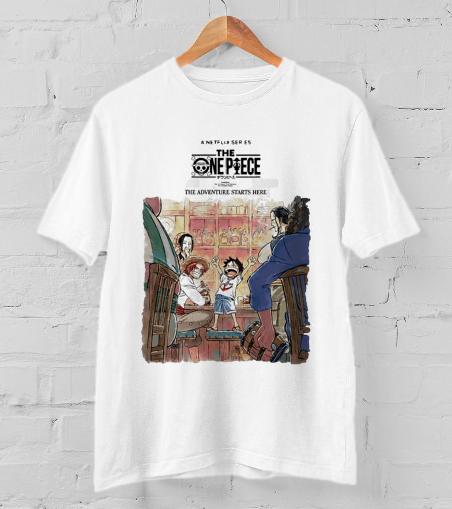 The One Piece Adventure Starts Here East Blue Remake By WIT Studio On Netflix February 2027 T-Shirt