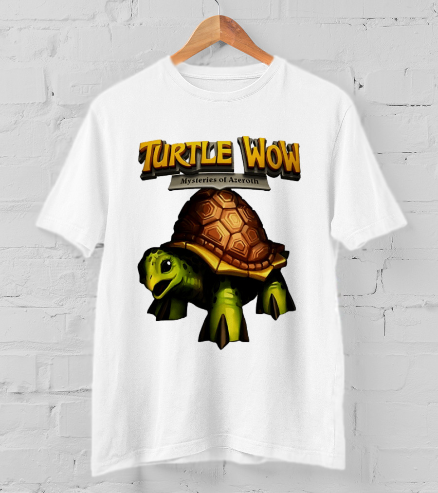 Turtle WoW Mysteries Of Azeroth Tortoise Adventure T-Shirt