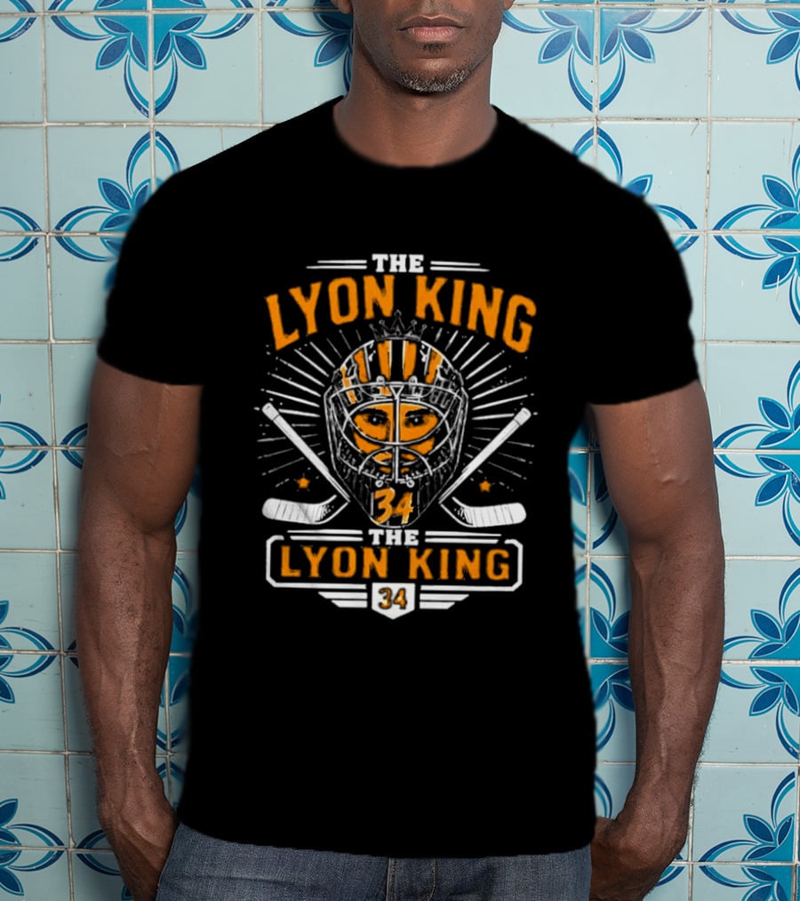 The Lyon King 34 Alex Lyon Buffalo Sabres Hockey NHL 2026 T-Shirt