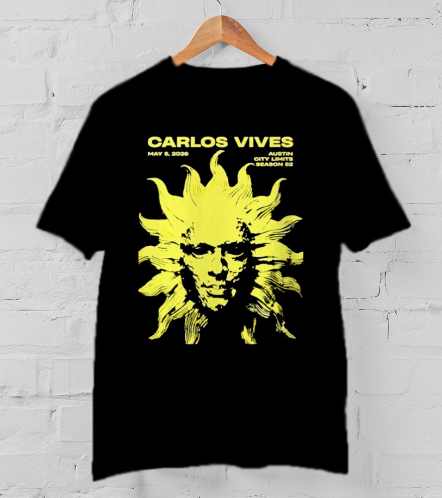 Carlos Vives May 6 2023 Austin City Limits Music Festival Austin TX Season 52 T-Shirt