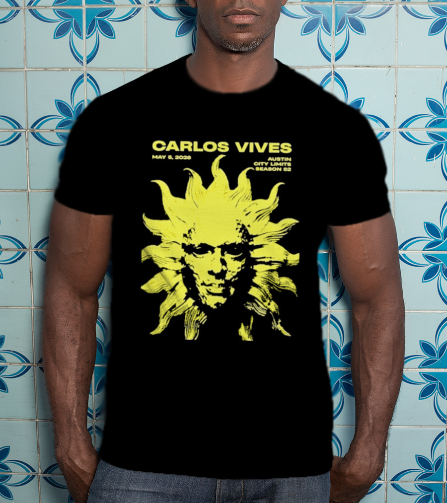 Carlos Vives May 6 2023 Austin City Limits Music Festival Austin TX Season 52 T-Shirt