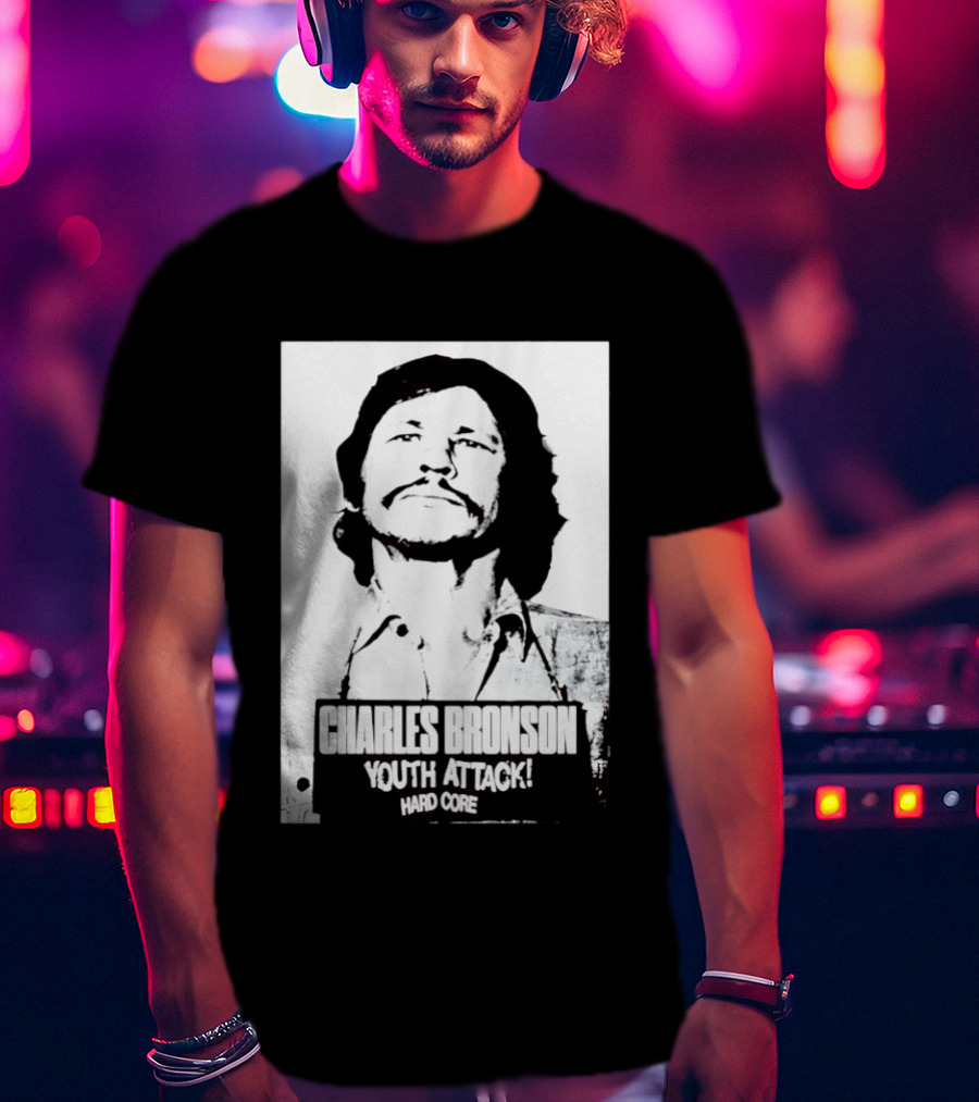Charles Bronson Youth Attack Hardcore T-Shirt