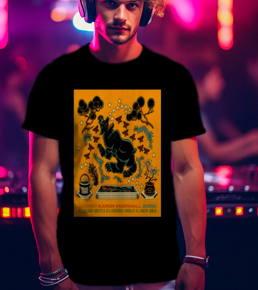 Aaron Marshall Intervals 2026 Canadian Clinic Tour Quebec City Montreal Barrie T-Shirt