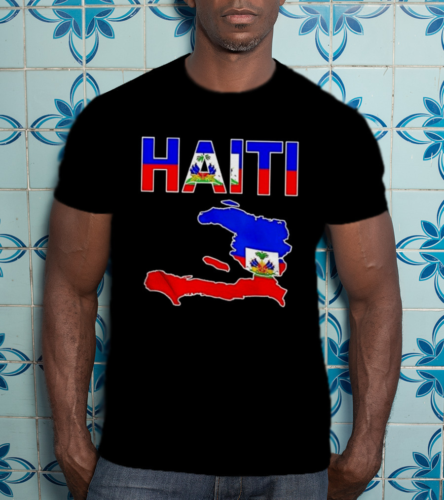 Haiti Flag Day 2026 Map Flag Haitian Pride Celebration T-Shirt