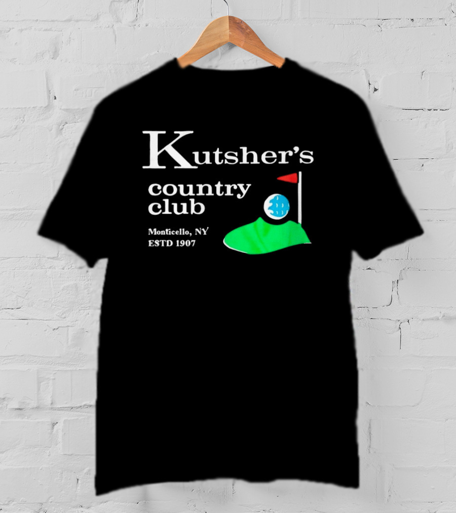 Kutsher's Country Club Monticello NY Established 1907 Retro Golf T-Shirt