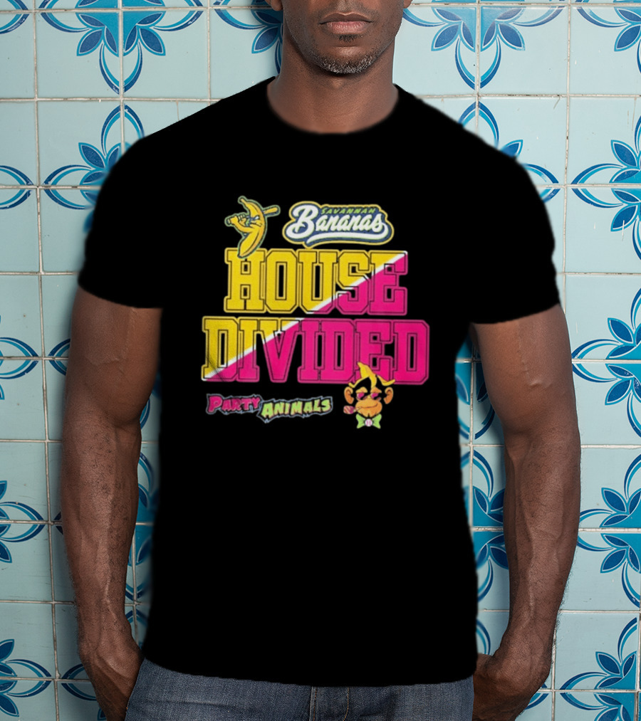 Savannah Bananas House Divided Party Animals T-Shirt