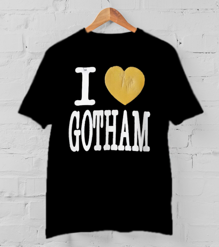 I Heart Gotham Golden Love T-Shirt
