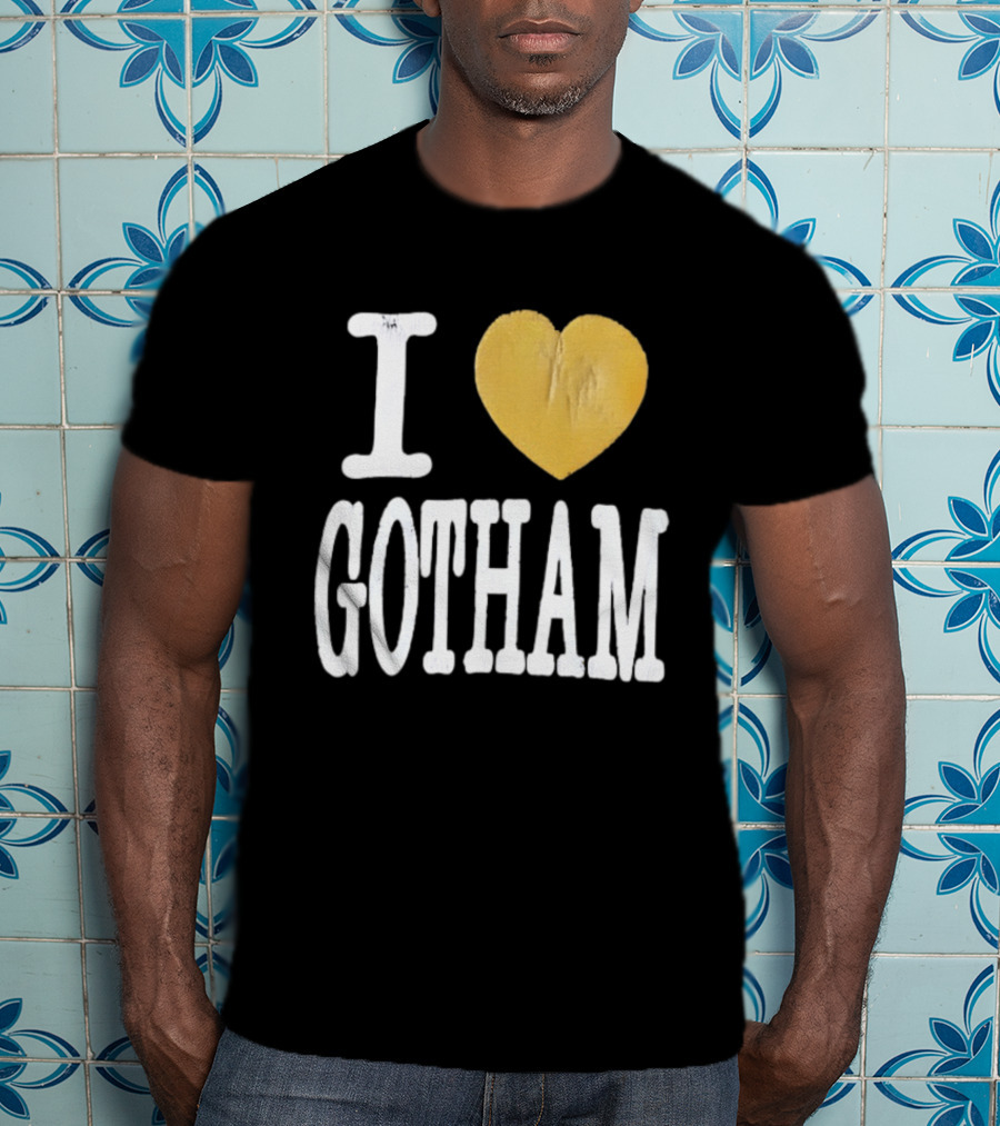 I Heart Gotham Golden Love T-Shirt
