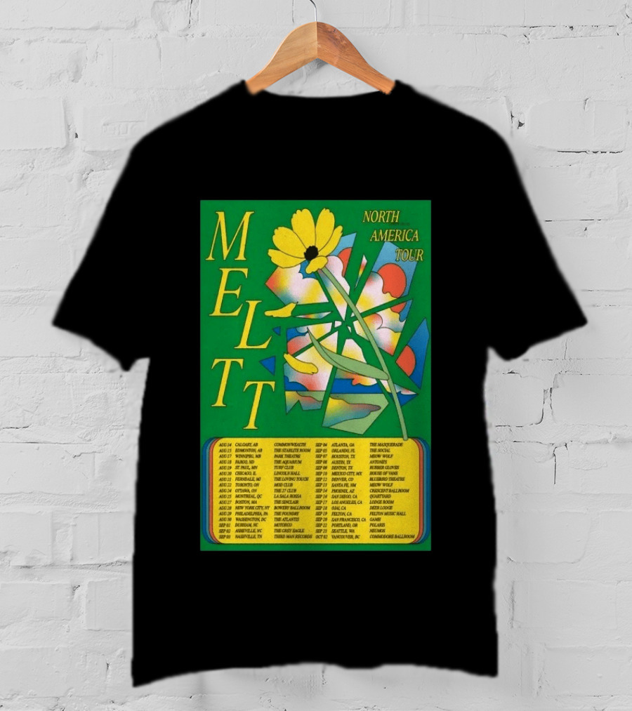 MELTT North America Tour 26 With Flower T-Shirt